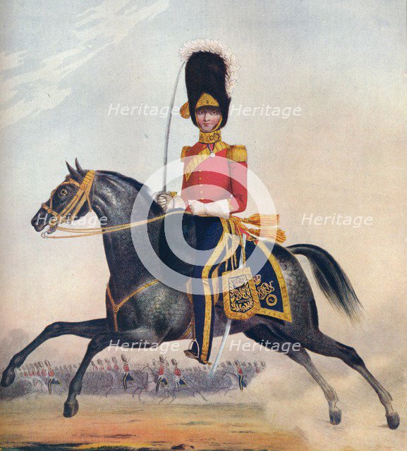 Officer of the 2nd (R. N. Brit.) Dragoons, c1833. (1914). Artist: Unknown