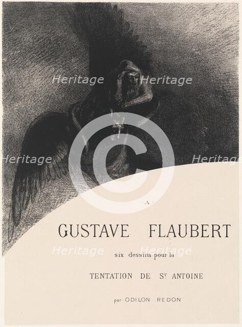 Frontispiece, 1889. Creator: Odilon Redon.