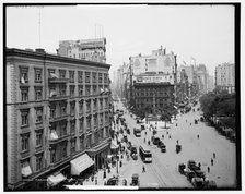 Madison Square from the Flat-Iron i.e. Flatiron Building, New York, c1905. Creator: Unknown.