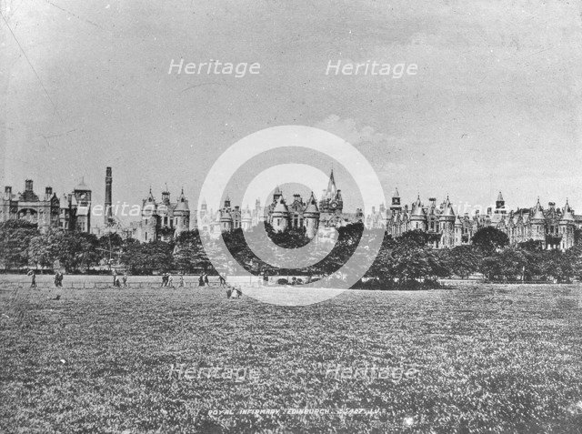 Royal Infirmary, Edinburgh, Scotland, late 19th or early 20th century. Artist: Unknown