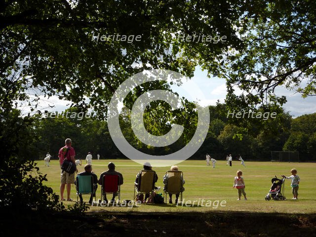 Stanmore Cricket Club, Stanmore Hill, Stanmore Common, Harrow, London, 2009. Creator: Simon Inglis.