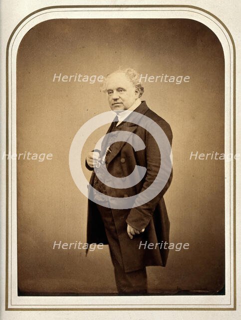 Thomas Leverton Donaldson, c1850s. Creator: Maull & Polyblank.