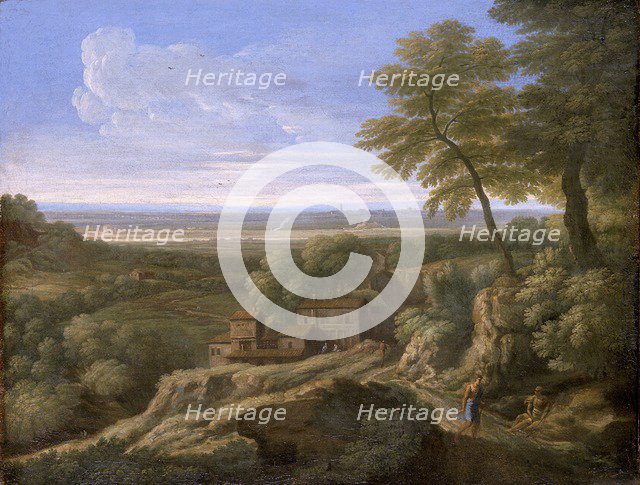 'Landscape', 1635-1675. Artist: Gaspard Dughet.