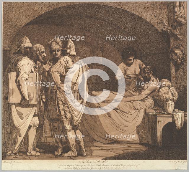 Soldier's Death (from The Life and Death of a Soldier), May 1, 1781. Creator: Robert Blyth.