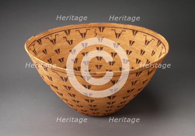 Basket, c. 1900. Creator: Unknown.