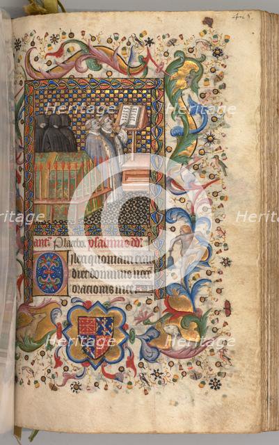 Hours of Charles the Noble, King of Navarre (1361-1425): fol. 202r, Office of the Dead, c. 1405. Creator: Master of the Brussels Initials and Associates (French).