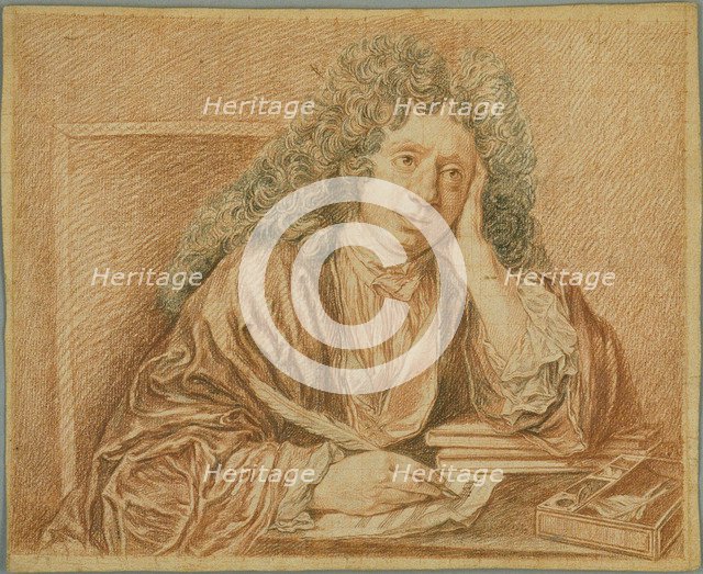 Portrait of the composer Michel-Richard Delalande (1657-1726).