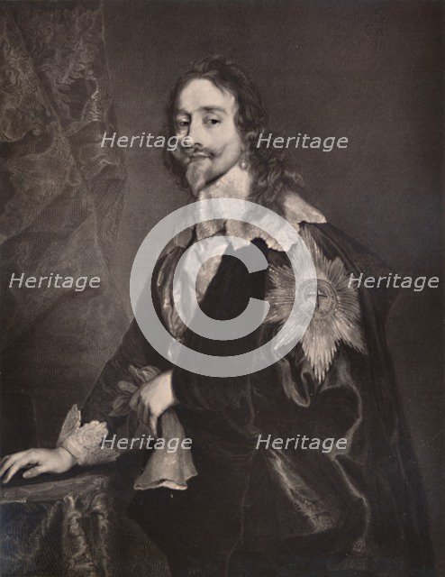 Charles I, King of Great Britain and Ireland, 19th century (1894). Artist: Eduard Mandel.
