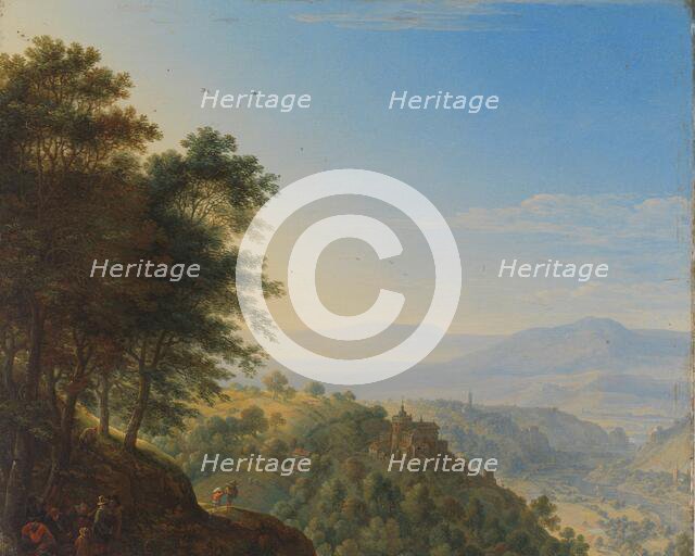 Mountainous landscape near Boppard aan de Rijn, 1660. Creator: Herman Saftleven the Younger.