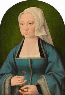 Margaretha Boghe, probably 1518. Creator: Joos van Cleve.
