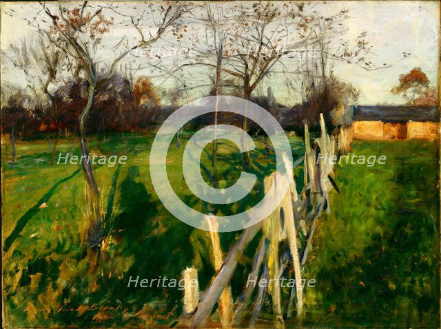 Home Fields, c1885. Creator: John Singer Sargent.
