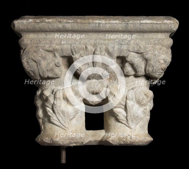 Double Column, French, 13th-14th century. Creator: Unknown.