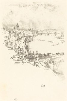 Little London, 1896. Creator: James Abbott McNeill Whistler.