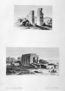 'Ruins of the Temple of Elephantine', Nubia, Egypt, c1808. Artist: Baltard