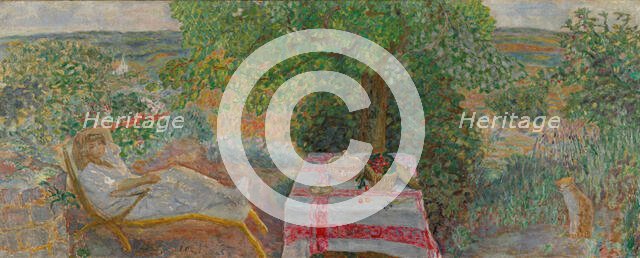 Woman in a Landscape, c1914. Creator: Pierre Bonnard.