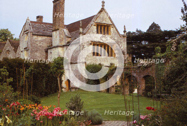 Athelhampton House, Early Tudor Medieval Manor, Dorset, 20th century. Artist: CM Dixon.