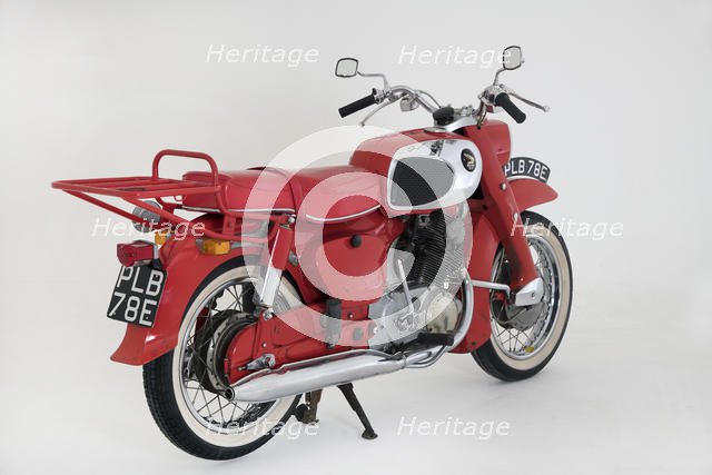 1967 Honda C77 motorcycle. Creator: Unknown.