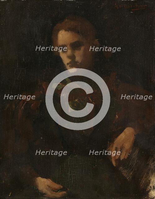 Study after the Model (Geesje Kwak?), c.1880-c.1923. Creator: George Hendrik Breitner.