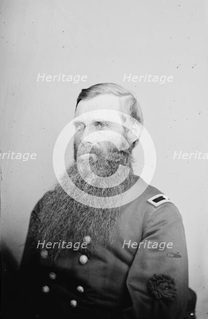 General Thomas Maley Harris, US Army, between 1855 and 1865. Creator: Unknown.