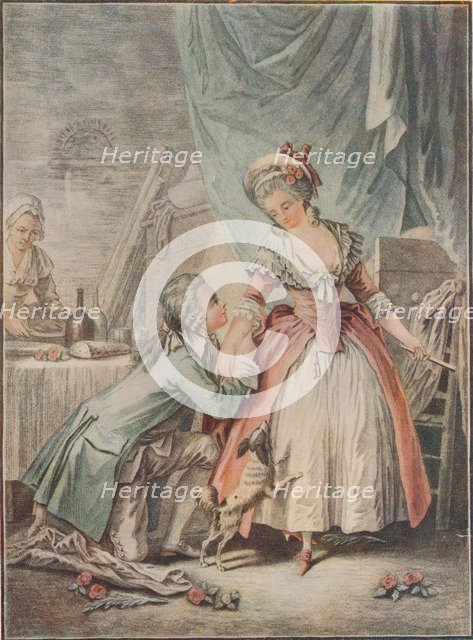 'Le Faucon', c1785. Artist: Antoine Jean Duclos.