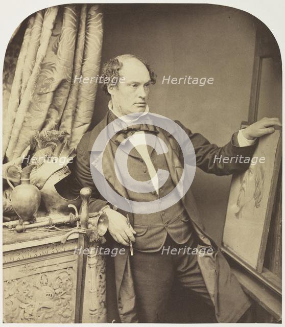 Daniel Maclise (1806-1870), 1857. Creator: William Lake Price (British, 1810-1896).