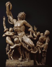 Cast of Laocoön and his Sons (Roman version of a lost Greek original), c1816, original c100BC-50AD. Creator: Unknown.