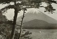 'Fuji From Lake Shoji', 1910. Creator: Herbert Ponting.