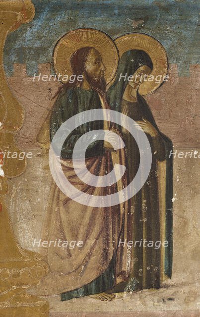 Saints Anne and Joachim. Creator: Botticini, Francesco (1446-1497).