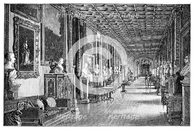 The South East Corridor, Windsor Castle, 1900. Artist: Unknown