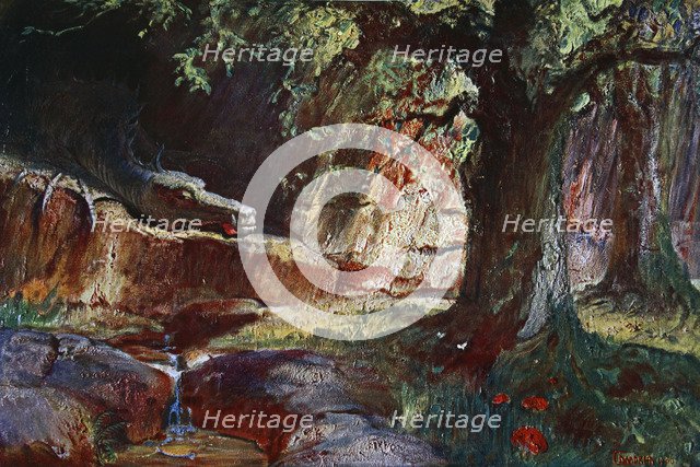 'Fafner in his Cave', 1906. Artist: Unknown