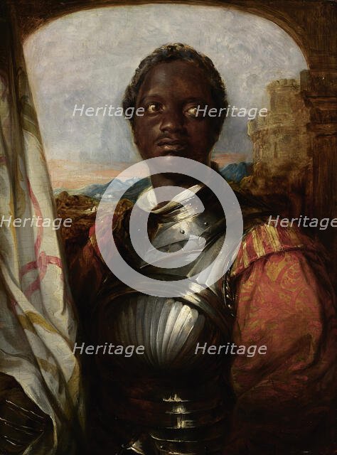 Ira Aldridge in the Role of Shakespeare's Othello, c1826. Creator: William Mulready.