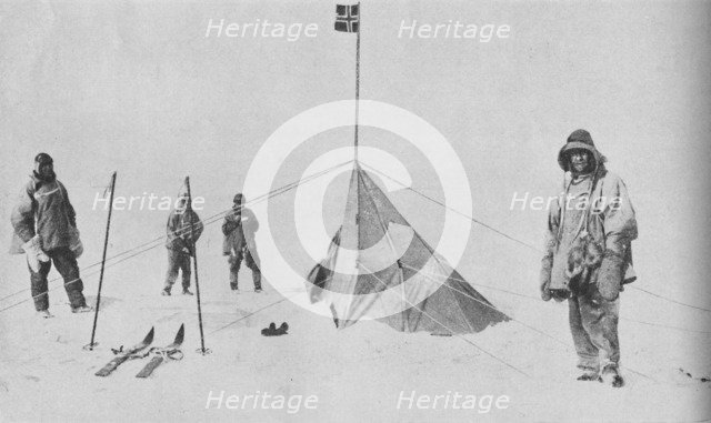 'At the South Pole', 1911, (1936). Artist: Unknown.