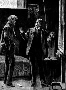 "I want to consult you a little about this picture of yours.", 1890. Creator: R. Taylor.