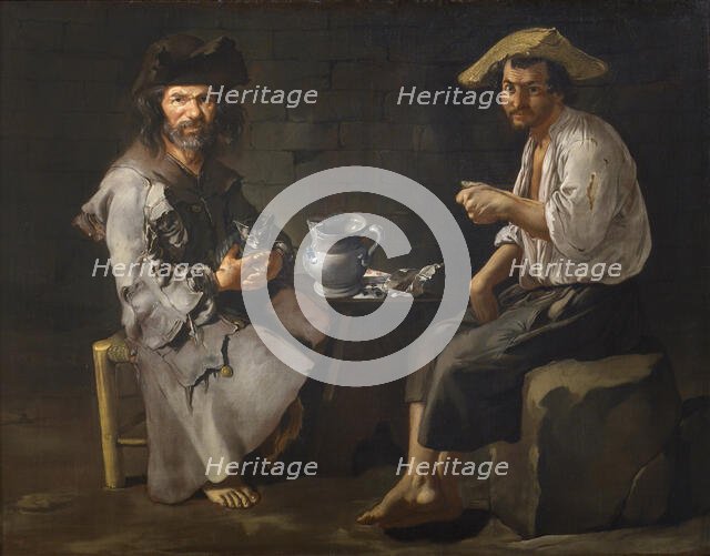 Two beggars, ca 1730. Creator: Ceruti, Giacomo Antonio (1698-1767).