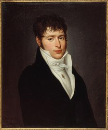 Presumed portrait of Jean Elleviou (1769-1842), first singer at the Opéra-Comique, 1809. Creator: Desire Adelaide Charles Maignen de Sainte-Marie.