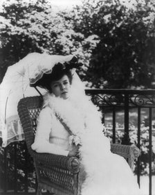 Alice (Roosevelt) Longworth, 1884-1980, between c1890 and c1910. Creator: Frances Benjamin Johnston.