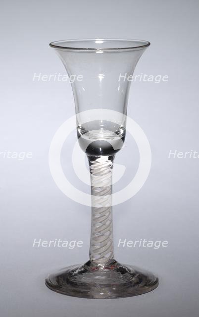 Wine Glass, 1750-1799. Creator: Unknown.