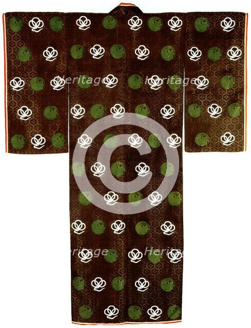 Woman's Formal Outter Coat (Uwagi), late 19th century. Creator: Unknown.