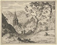 The Church in the Valley, 17th century. Creator: Allart van Everdingen.