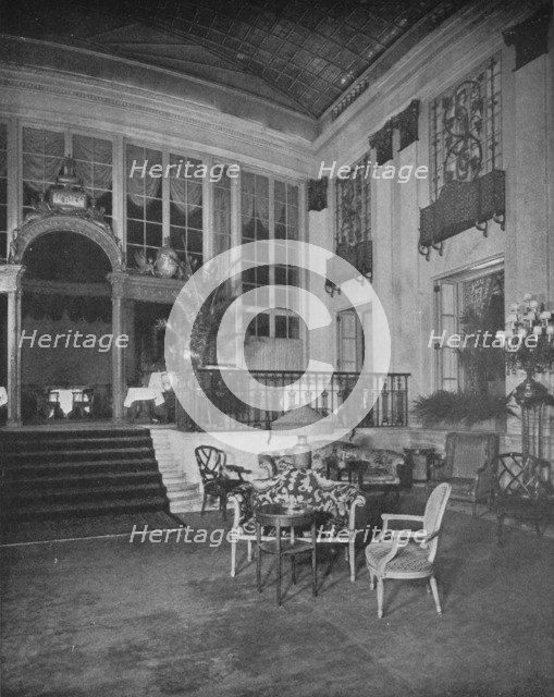 The Palm Room of the Ritz Carlton Hotel, New York, 1923. Artist: Unknown.