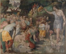 The sermon of John the Baptist, 1553-1554. Creator: Tibaldi, Pellegrino (1527-1596).