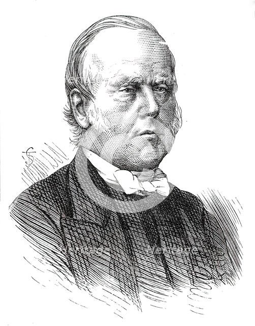 The late Rev. Jabez Burns, D.D., 1876. Creator: Unknown.