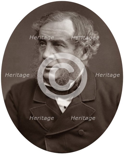 Hon Sir William Robert Grove, DCL, FRS, Judge of the Hight Court of Justice, 1877.Artist: Lock & Whitfield