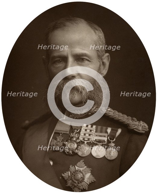 General Sir Frederick Sleigh Roberts, 1882.Artist: Lock & Whitfield