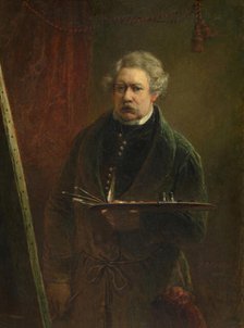 Self Portrait, 1851. Creator: Jakob Josef Eeckhout.