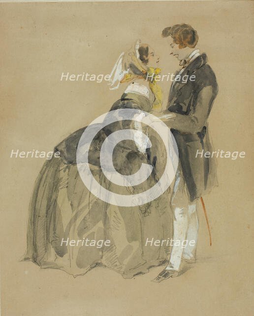 The Couple, n.d. Creator: Edouard de Beaumont.