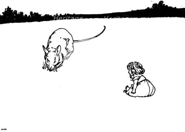 Thou Poor Little Thing! Said the Field-Mouse', c1930. Artist: W Heath Robinson.