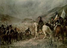 Battle of Chacabuco in 1817, oil.
