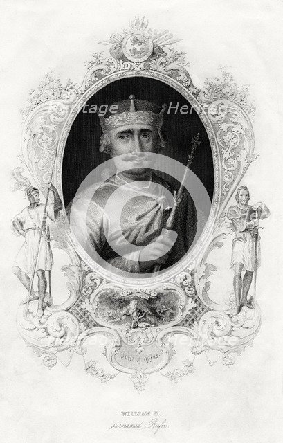 King William II of England, 1860. Artist: Unknown