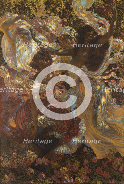 Play of Sunspots, 1910. Creator: Masek, Karel Vitezslav (1865-1927).